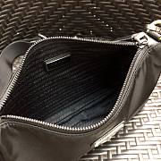 Prada Saffiano Black Shoulder Bag 24x18.5x6cm - 6