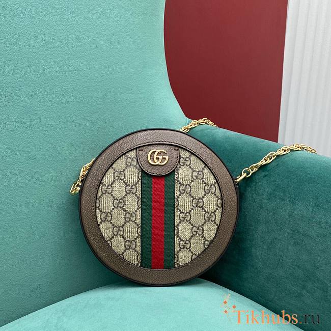 Gucci Ophidia Round Handbag 19x19x4.5cm - 1