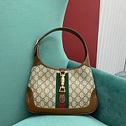 Gucci Jackie Brown Shoulder Bag 28.5x4x19cm - 4