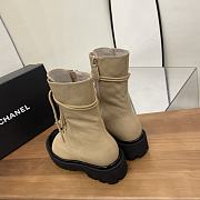 Chanel Beige Boots - 5