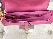 Dior Saddle Pink 25x6x20cm - 3