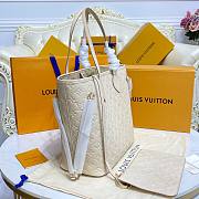 LV Neverfull Pale Beige 31x28x14cm - 6