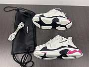 Balenciaga Triple S Black Sneaker White Pink Black - 4