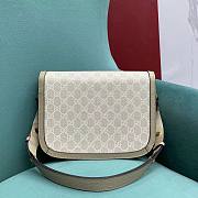 Gucci 1955 Horsebit Beige Shoulder Bag Size 25 x 18 x 8 cm - 3