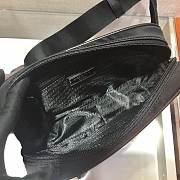 Prada Nylon Bumbag Black 21x12.5x4.5cm - 3