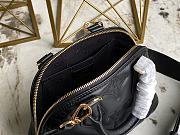 LV Alma BB Black Size 24.5 x 18 x 12 cm - 5