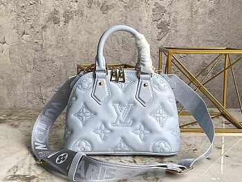 LV Alma BB Light Blue Size 24.5 x 18 x 12 cm