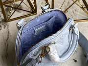 LV Alma BB Light Blue Size 24.5 x 18 x 12 cm - 5