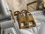 LV Alma BB Light Blue Size 24.5 x 18 x 12 cm - 3