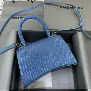 Balenciaga Hourglass Blue 23x10x14cm - 6