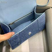 Balenciaga Hourglass Blue 23x10x14cm - 5