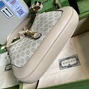 Gucci Jackie Shoulder Bag Beige 28x19x4.5cm - 6