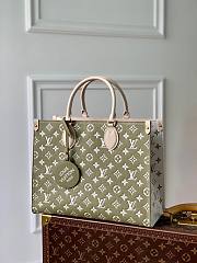 LV Onthego Kaki Beige 35x27x14cm - 1