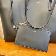 YSL Shopping Tote Black 36x28x13cm - 6