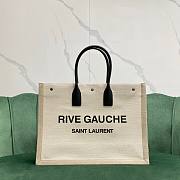 YSL RIVE GAUCHE White Tote Bag 48x36x16cm - 1