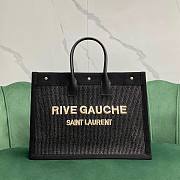 YSL RIVE GAUCHE Black Tote Bag 48x36x16cm - 1