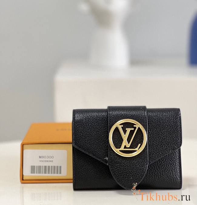 LV Pont 9 Compact Wallet 12x9x2.5cm - 1