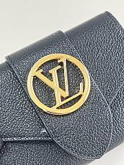 LV Pont 9 Compact Wallet 12x9x2.5cm - 2