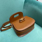 Gucci Bamboo Mini Brown 17x12x7cm - 5