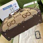 Gucci Tote Bag With Bambo Handle 498110 Size 27 X 19 X 10.5 cm - 4