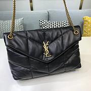 YSL Loulou Puffer Large Gold Chain 35x23x13.5cm - 1