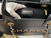 Chanel Deauville Gold Hardware Tote 39cm - 5