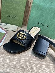 Gucci Black Slide Sandal - 6