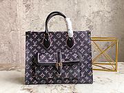 LV Onthego MM Black 35x27x14cm - 1