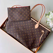 LV Neverfull MM Cerise Red 32x29x17cm - 2