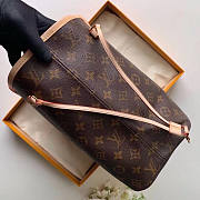 LV Neverfull MM Pivoine Pink 32x29x17cm - 5