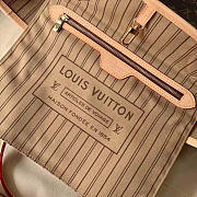 LV Neverfull MM Beige 32x29x17cm - 6