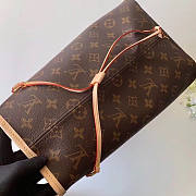 Louis Vuitton Neverfull Shopping Bag M41178 Monogram With Rose Red - 4