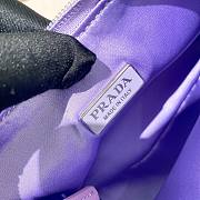 Prada Re-edition Satin Purple 22x17x6cm - 3