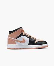 Nike Air Jordan 1 Mid Pink And Black - 2