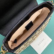 Gucci Canvas Marmont Mini Top Handle Bag 21x8x15cm - 3