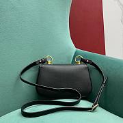 Gucci Mini Blondie Shoulder Bag Black 21x5x12cm - 3