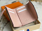 Louis Vuiiton LV Wallet Rose Ballerine 11x8x2.5cm - 6