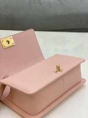 Chanel Leboy Cavier Gold HW Light Pink 25x15x9cm - 4