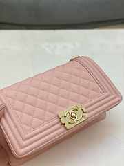 Chanel Leboy Cavier Gold HW Light Pink 25x15x9cm - 3