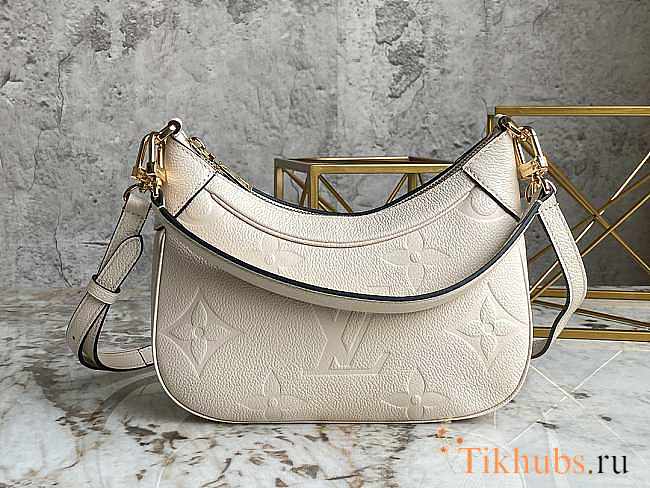Louis Vuiiton LV Bagatelle BB Monogram Empreinte Cream Size 22 x 14 x 9 cm - 1