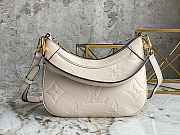 Louis Vuiiton LV Bagatelle BB Monogram Empreinte Cream Size 22 x 14 x 9 cm - 1
