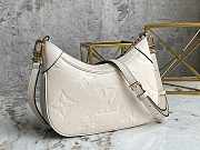 Louis Vuiiton LV Bagatelle BB Monogram Empreinte Cream Size 22 x 14 x 9 cm - 2
