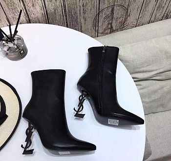 YSL Opyum Black Boots