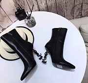 YSL Opyum Black Boots - 5