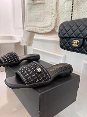 Chanel Sandals Black 02 - 6