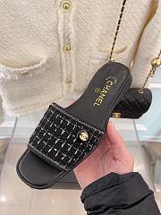 Chanel Sandals Black 02 - 3