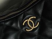 Chanel Hobo Lambskin Black 30x37x8cm - 3