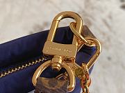 Louis Vuiiton LV Maxi Multi Pochette Navy Blue / Silver 34 x 21.5 x 5 cm - 5