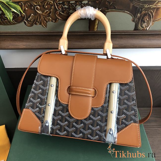 Goyard Saigon Brown 28 x 20 x 12 cm - 1