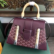 Goyard Saigon Purple 28 x 20 x 12 cm - 1